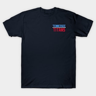 Tennessee Titans Small Logo T-Shirt